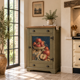 Mint Apples decoupage paper - lifestyle