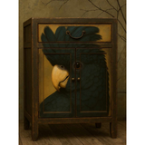 Mint Decoupage Paper - Black Cockatoo