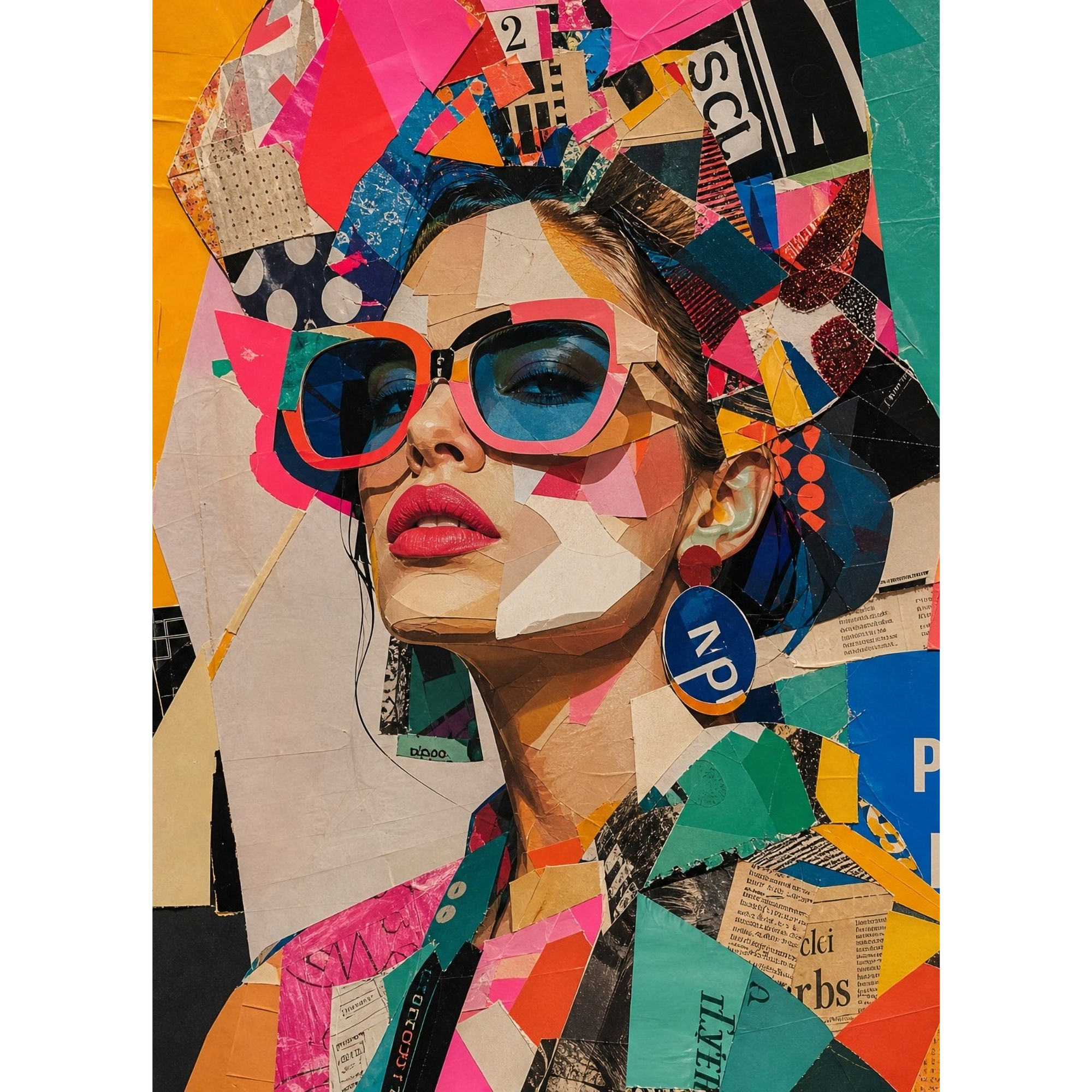 Mint Decoupage Paper - Cut & Paste