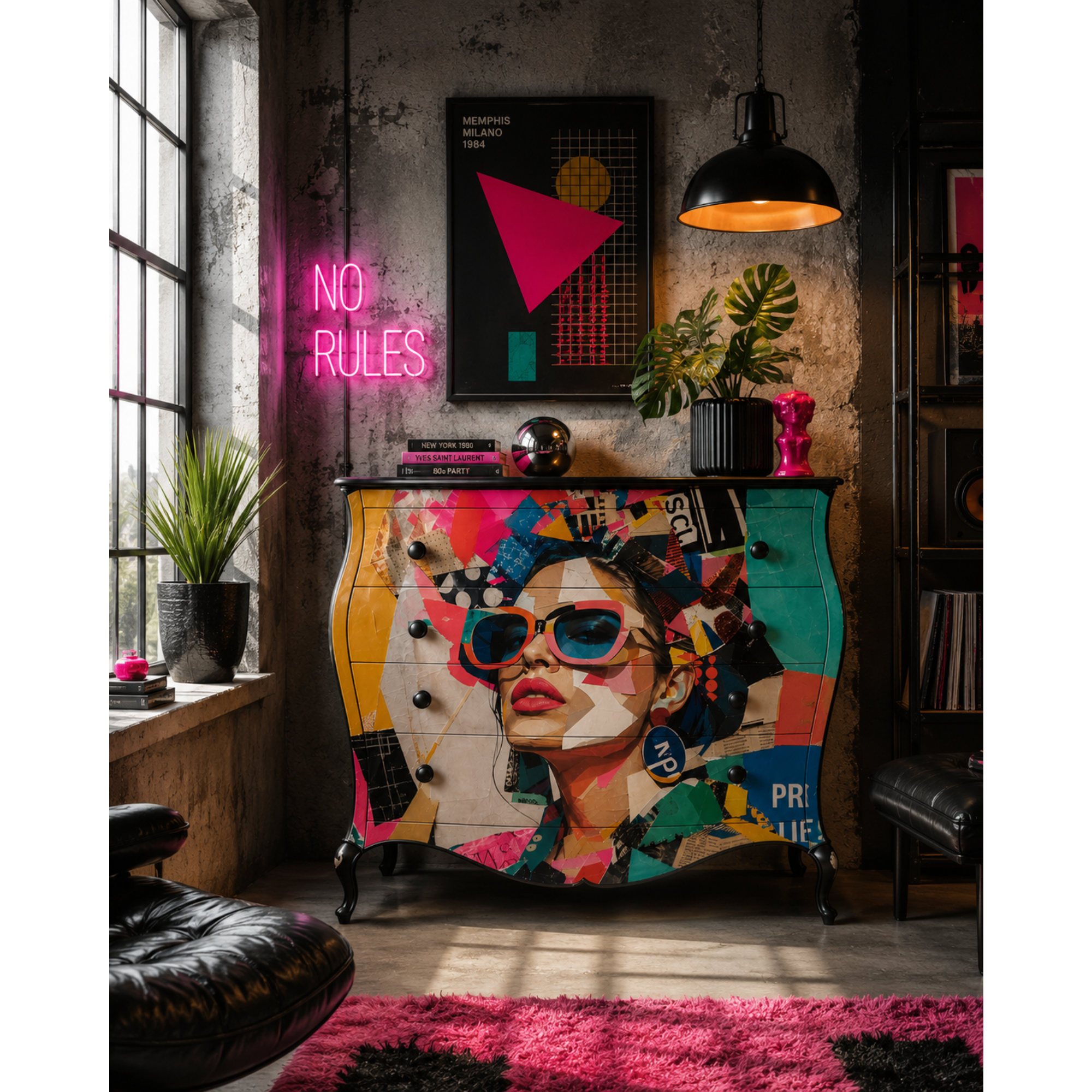 Mint Decoupage Paper - Cut & Paste