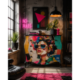 Mint Decoupage Paper - Cut & Paste