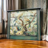 Mint Decoupage Paper - Green Tapestry