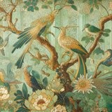 Mint Decoupage Paper - Green Tapestry