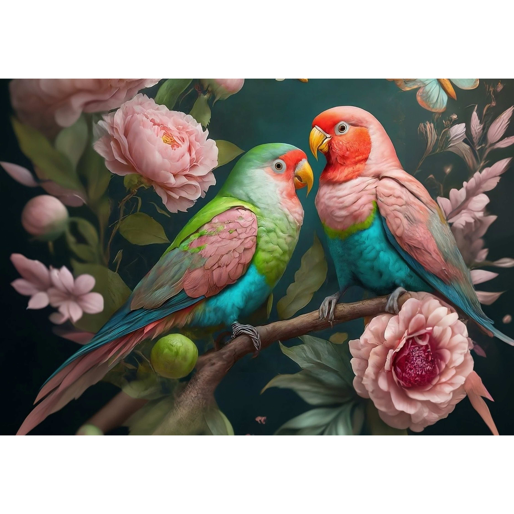 Mint Decoupage Paper - Pastel Love
