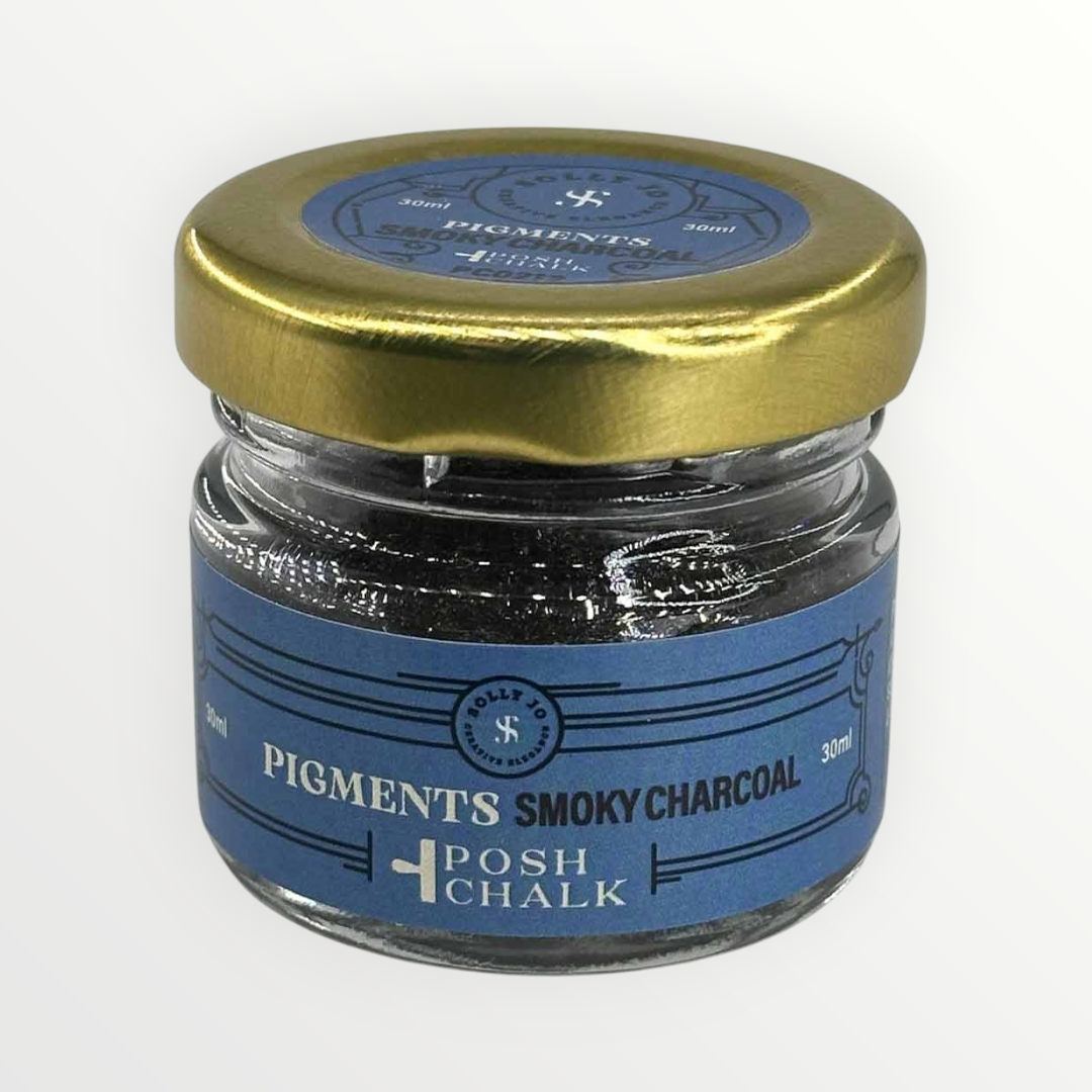 Posh Chalk Pigment Powder - Smoky charcoal