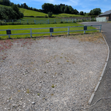 Visitor spaces at Chevin Green Farm
