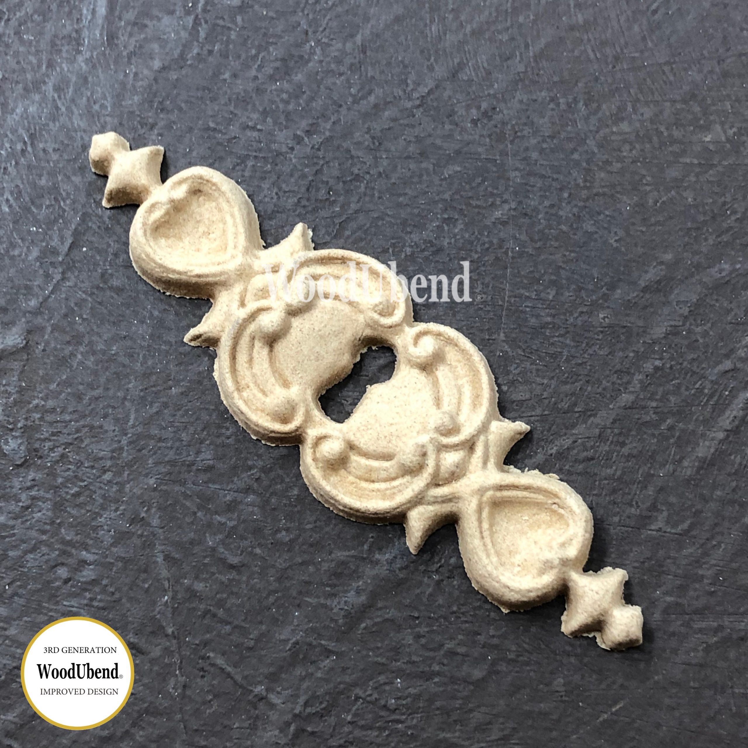 WoodUbend 0996 - Keyhole escutcheon