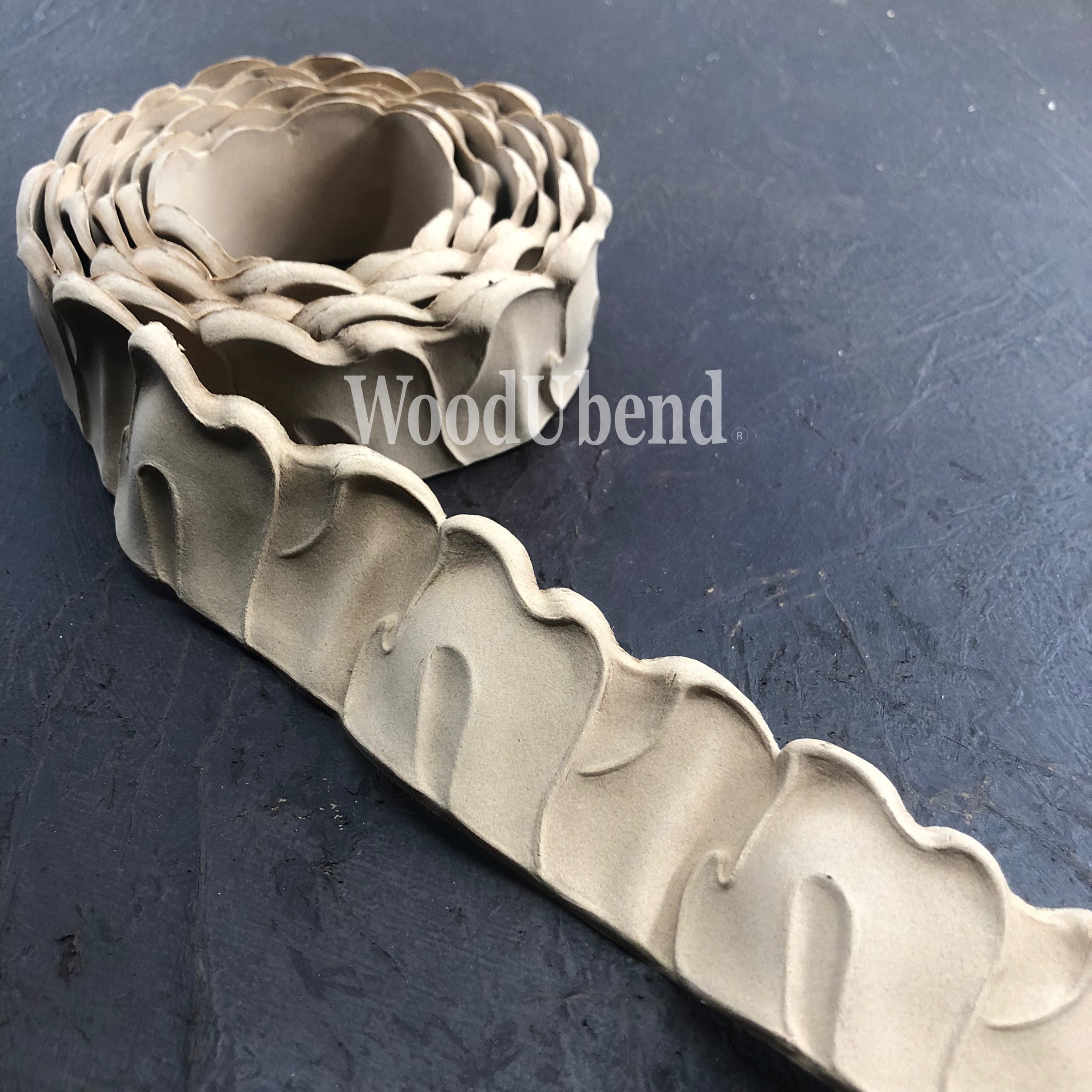 WoodUbend trim TR747 - Scalloped edge