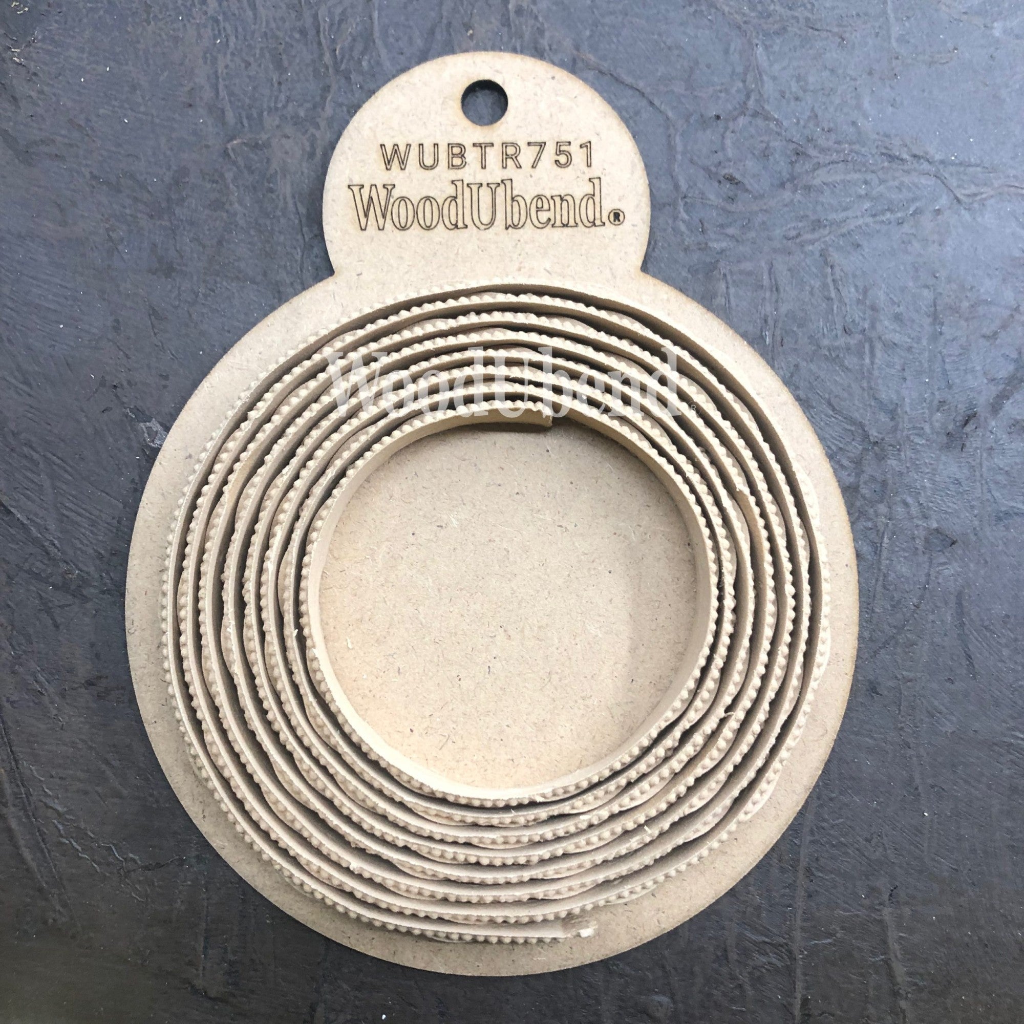 WoodUbend trim TR751 - Ribbon & berries
