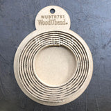 WoodUbend trim TR751 - Ribbon & berries