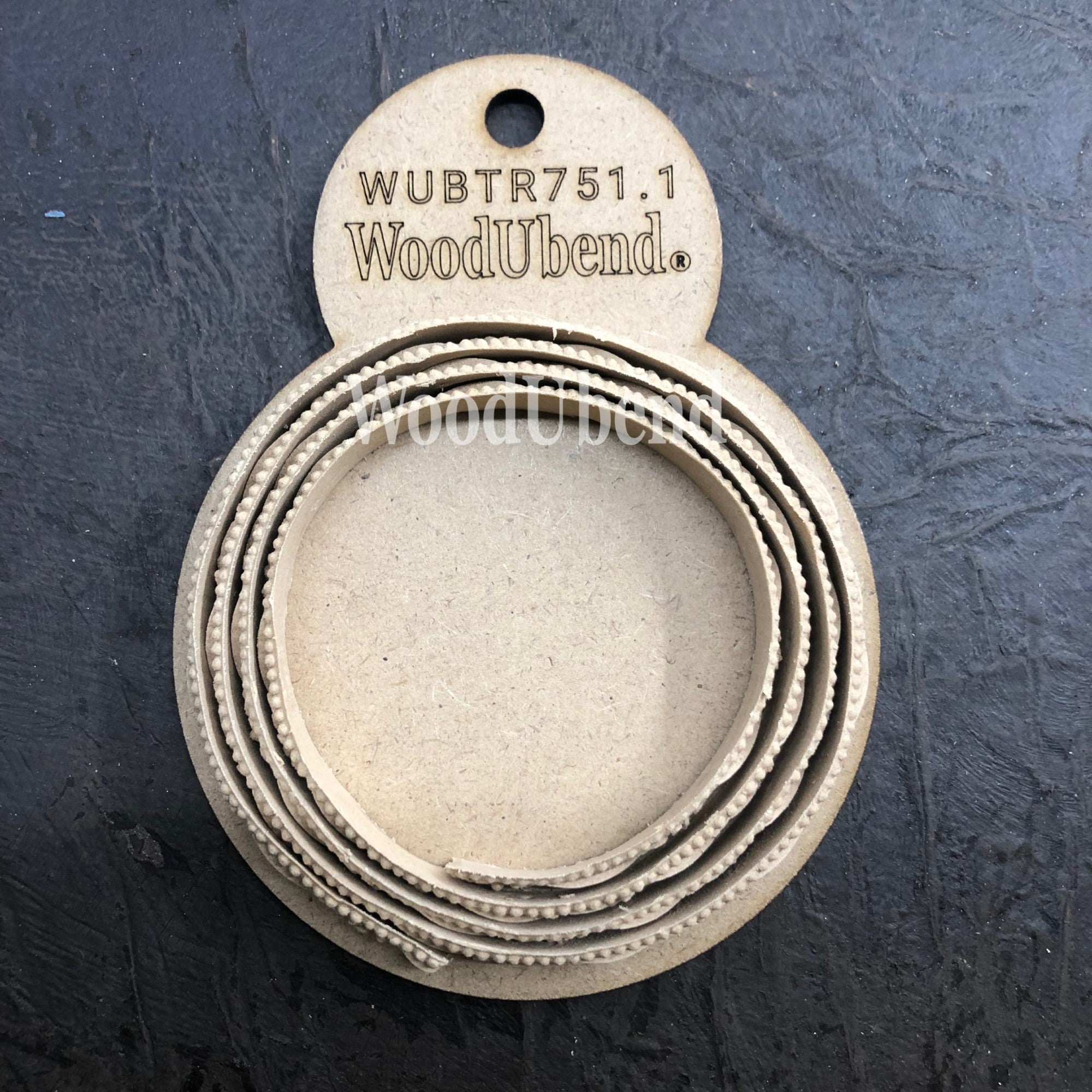 WoodUbend trim TR751 - Ribbon & berries