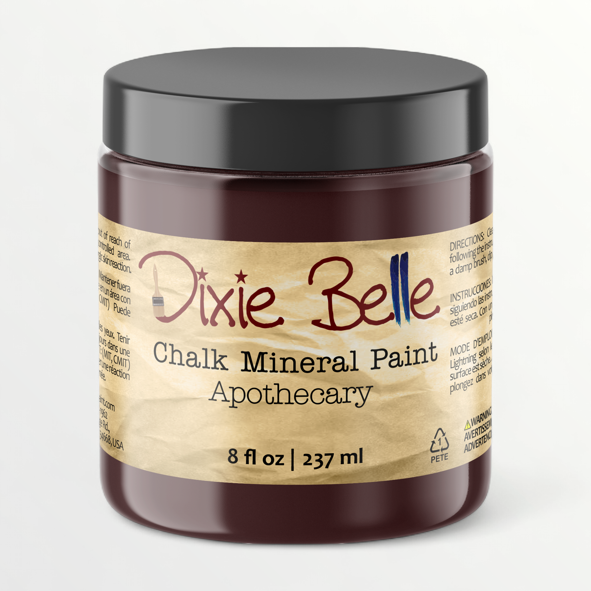 Dixie Belle Apothecary chalk mineral paint - 8oz