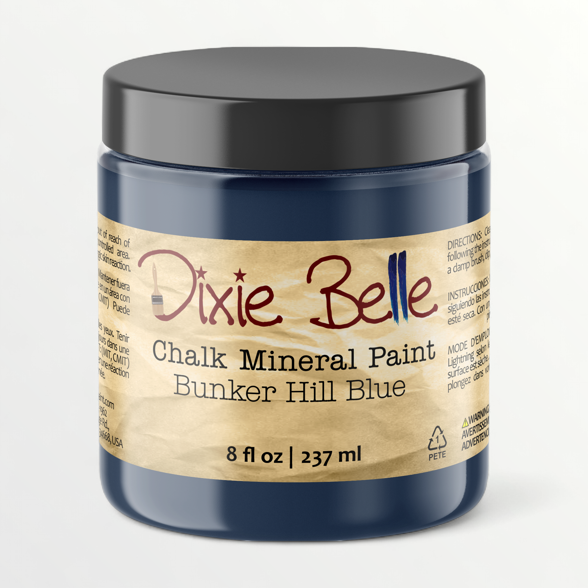Dixie Belle Bunker Hill Blue chalk mineral paint - 8oz