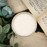 Dixie Belle Buttercream chalk mineral paint - flat lay