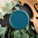 Dixie Belle Antebellum Blue chalk mineral paint - flat lay
