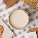 Dixie Belle Ecru chalk mineral paint - flat lay