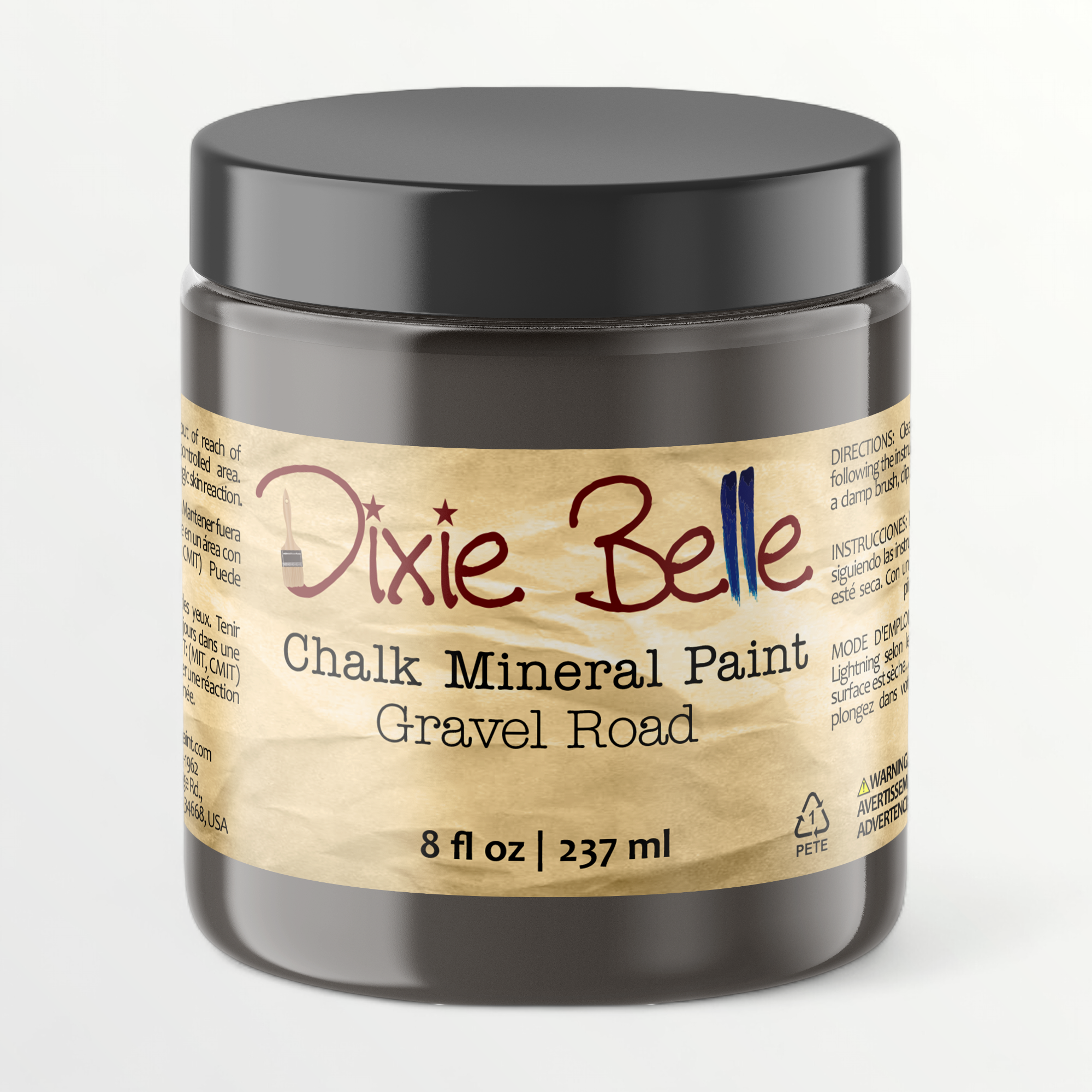 Dixie Belle Gravel Road chalk mineral paint - 8oz