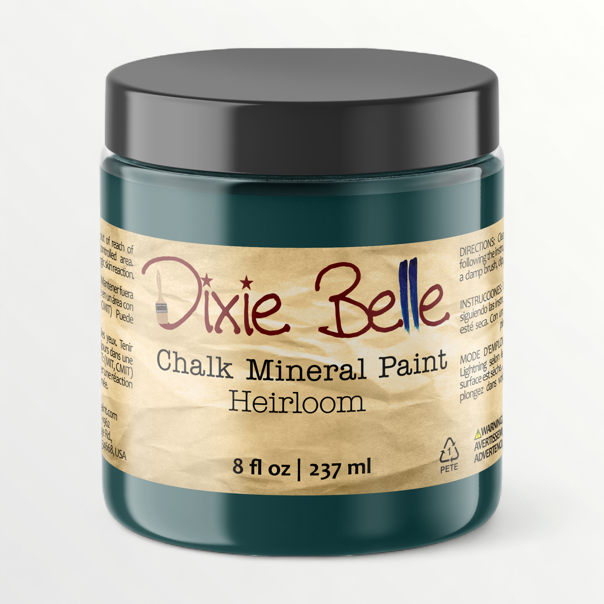 Dixie Belle Heirloom chalk mineral paint - 8oz
