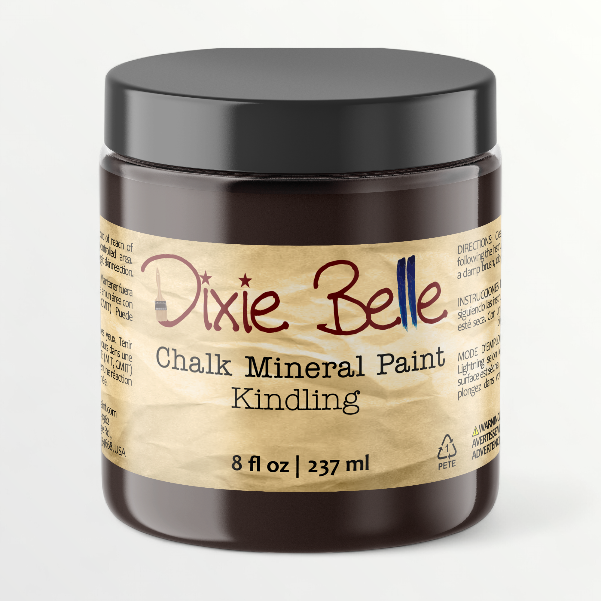 Dixie Belle Kindling chalk mineral paint - 8oz