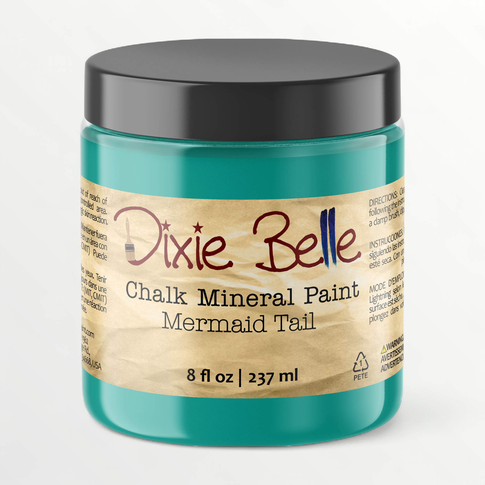 Dixie Belle Mermaid Tail chalk mineral paint - 8oz