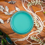 Dixie Belle Mermaid Tail chalk mineral paint - flat lay
