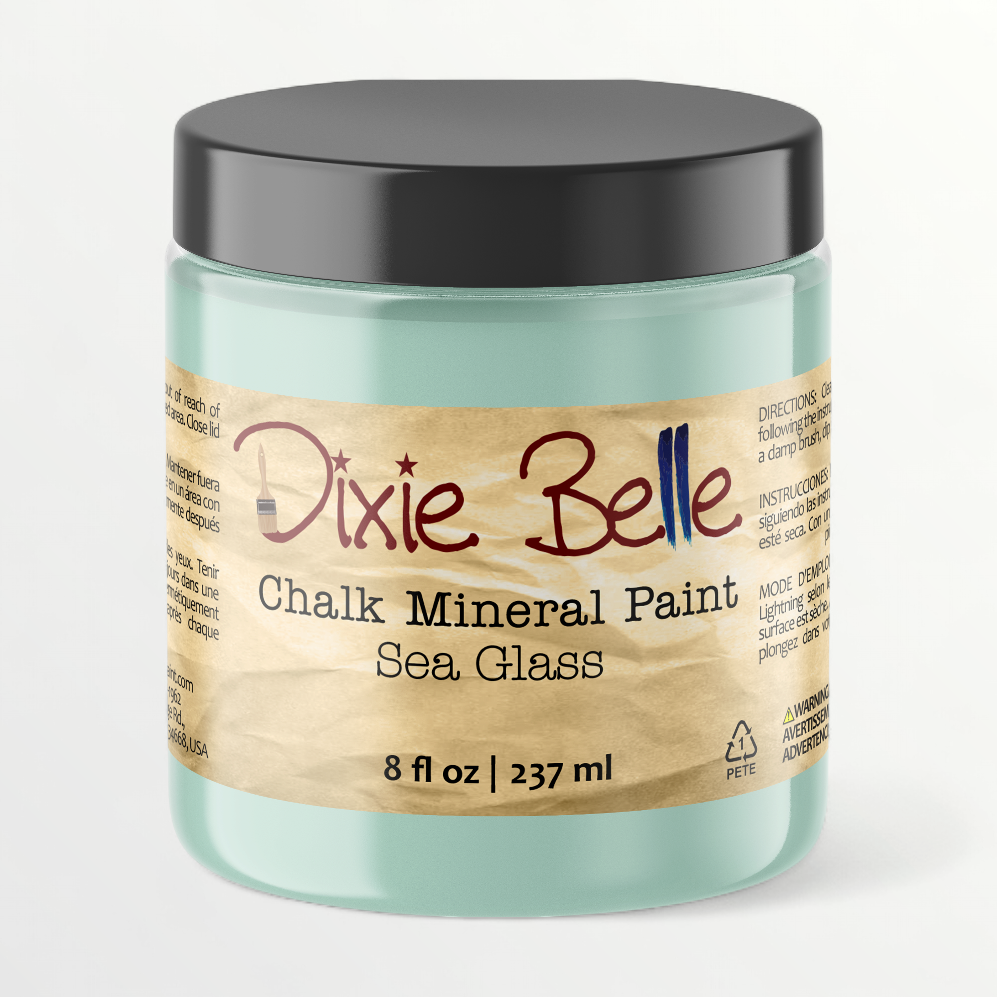 Dixie Belle Sea Glass chalk mineral paint - 8oz