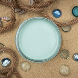 Dixie Belle Sea Glass chalk mineral paint - flat lay