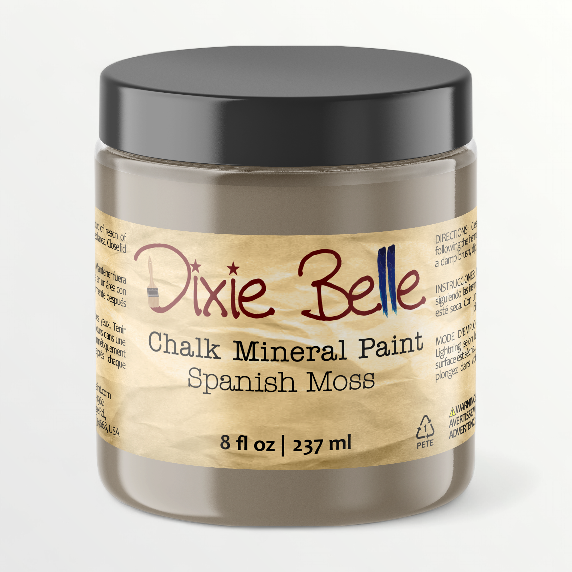 Dixie Belle Spanish Moss chalk mineral paint - 8oz