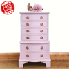 Small pink chest of drawers