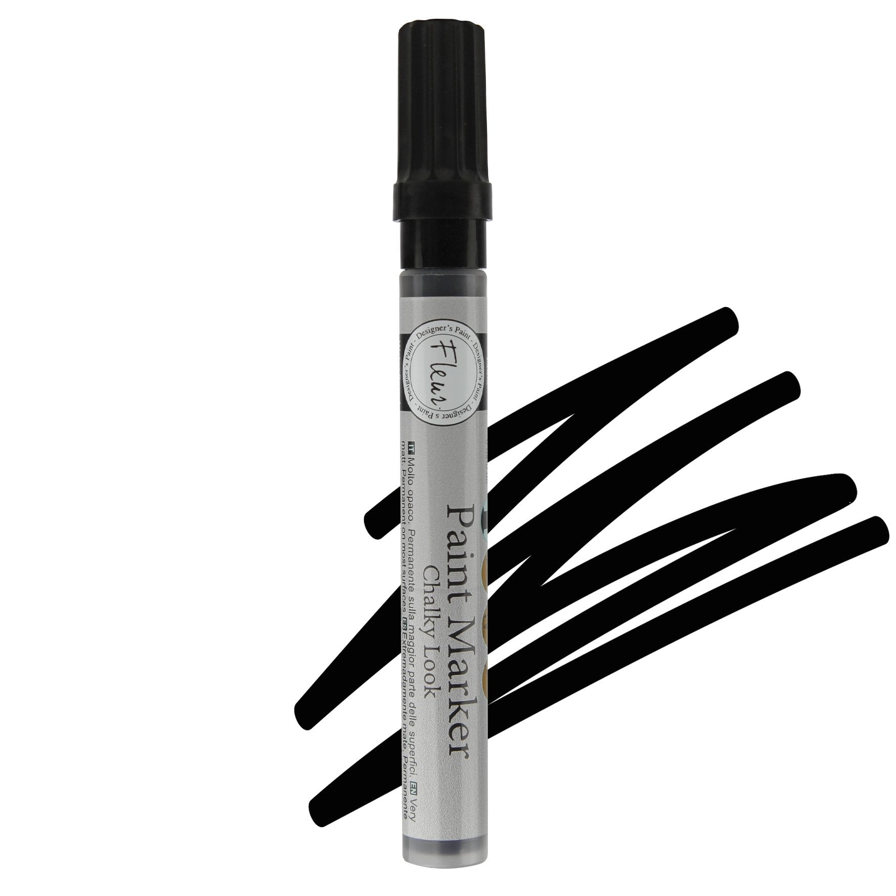 Fleur Paint Marker F77 Black - 1-2mm