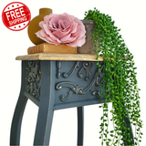 Gilded wooden plant stand
