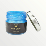 Posh Chalk Aqua Patina Wax - Blue Fhthalo