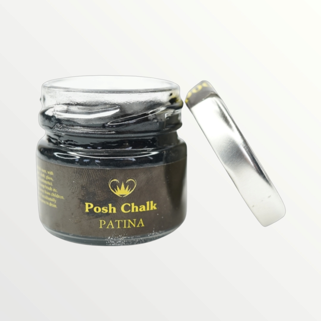 Posh Chalk Patina Wax - Black