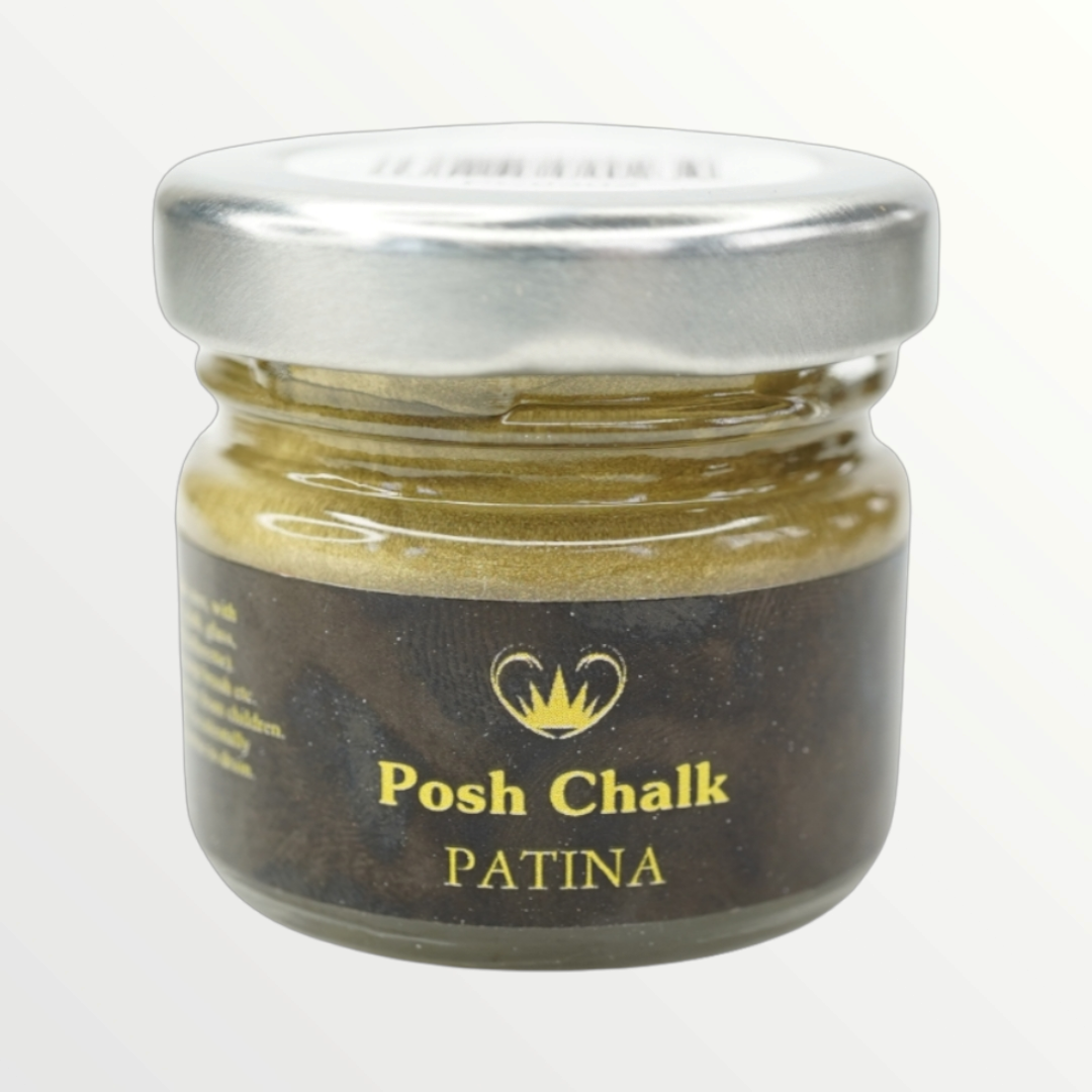 Posh Chalk Patina Wax - Pale Gold