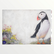 Posh Chalk Decoupage paper - House of Mendes range - 'The Puffin'