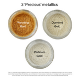 Posh Chalk Pigment Powder - Pale Gold