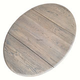 Small oak dropleaf side table