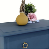 Blue Stag Minstrel tallboy chest of drawers