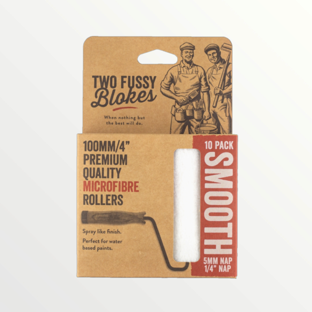 Two Fussy Blokes microfibre roller sleeve - 100mm smooth