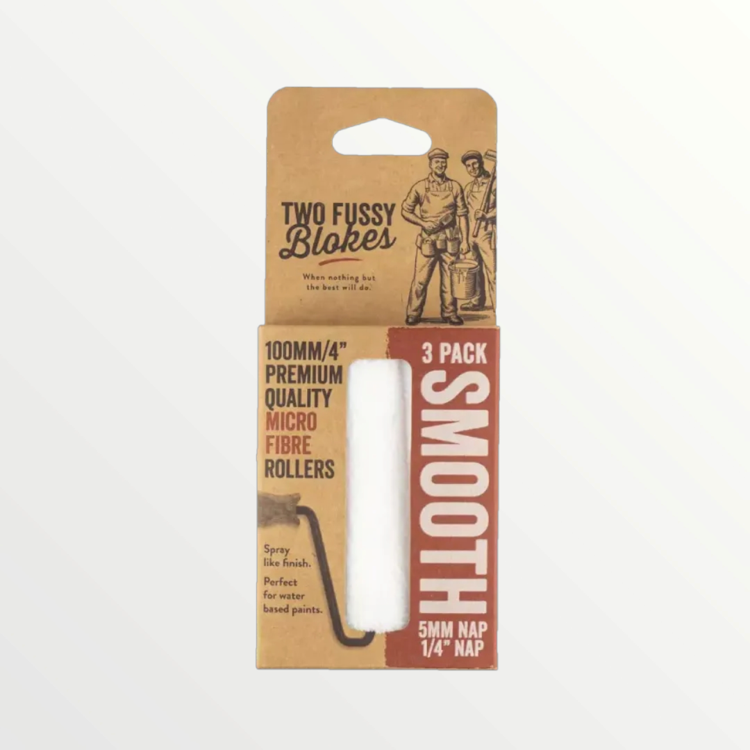 Two Fussy Blokes microfibre roller sleeve - 100mm smooth