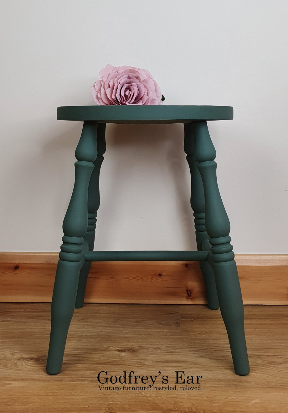 Small green stool