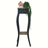 Gilded wooden plant stand