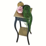 Gilded wooden plant stand