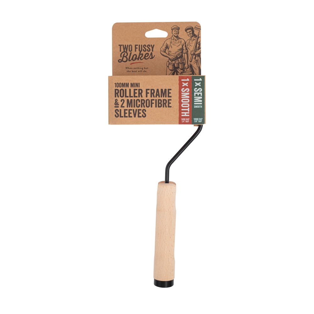 Two Fussy Blokes mini roller frame and sleeves set